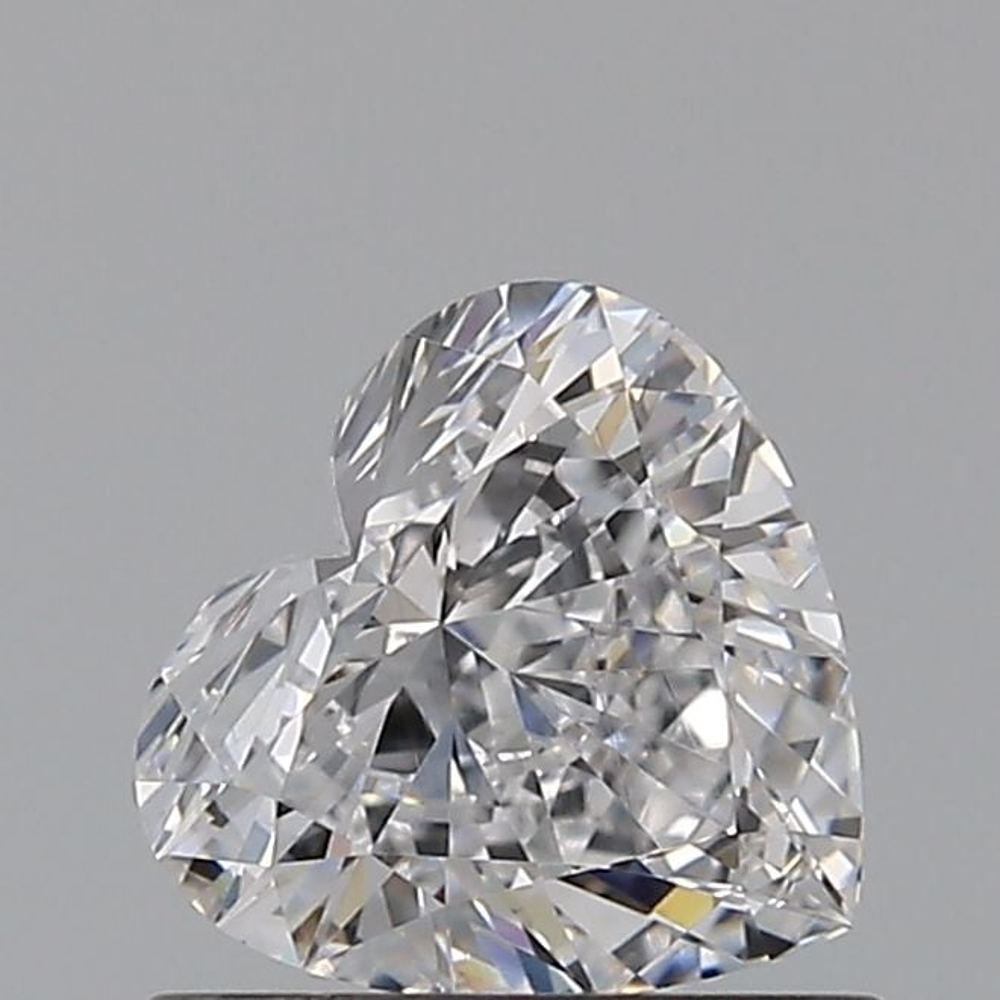 0.50 Carat Heart Loose Diamond, D, VVS1, Ideal, GIA Certified