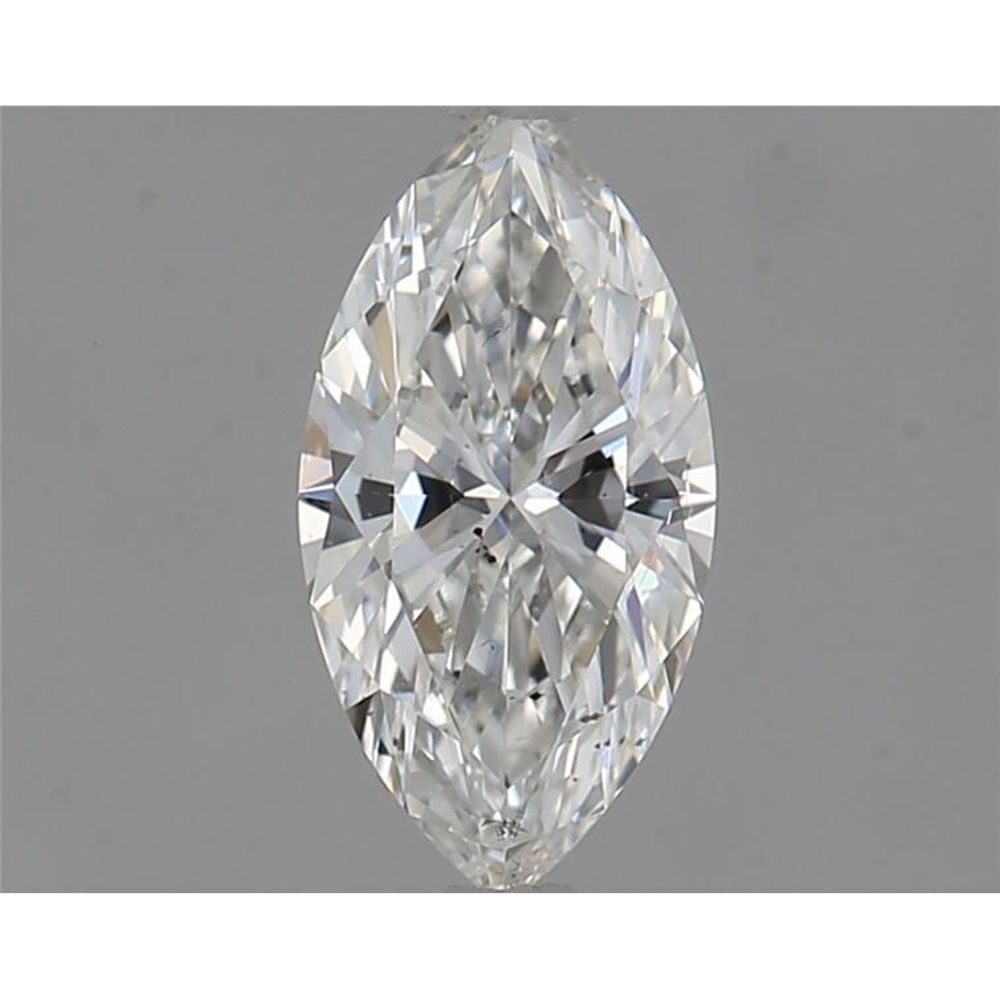 0.51 Carat Marquise Loose Diamond, G, SI1, Ideal, GIA Certified | Thumbnail