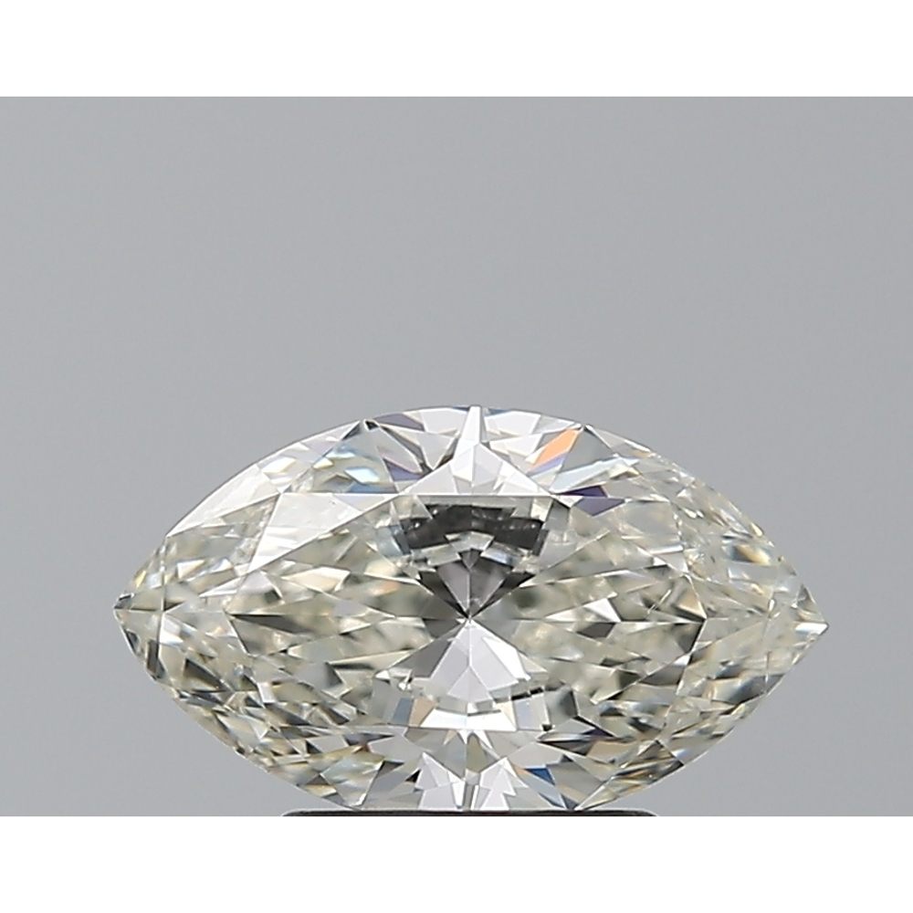 1.50 Carat Marquise Loose Diamond, J, SI2, Ideal, GIA Certified
