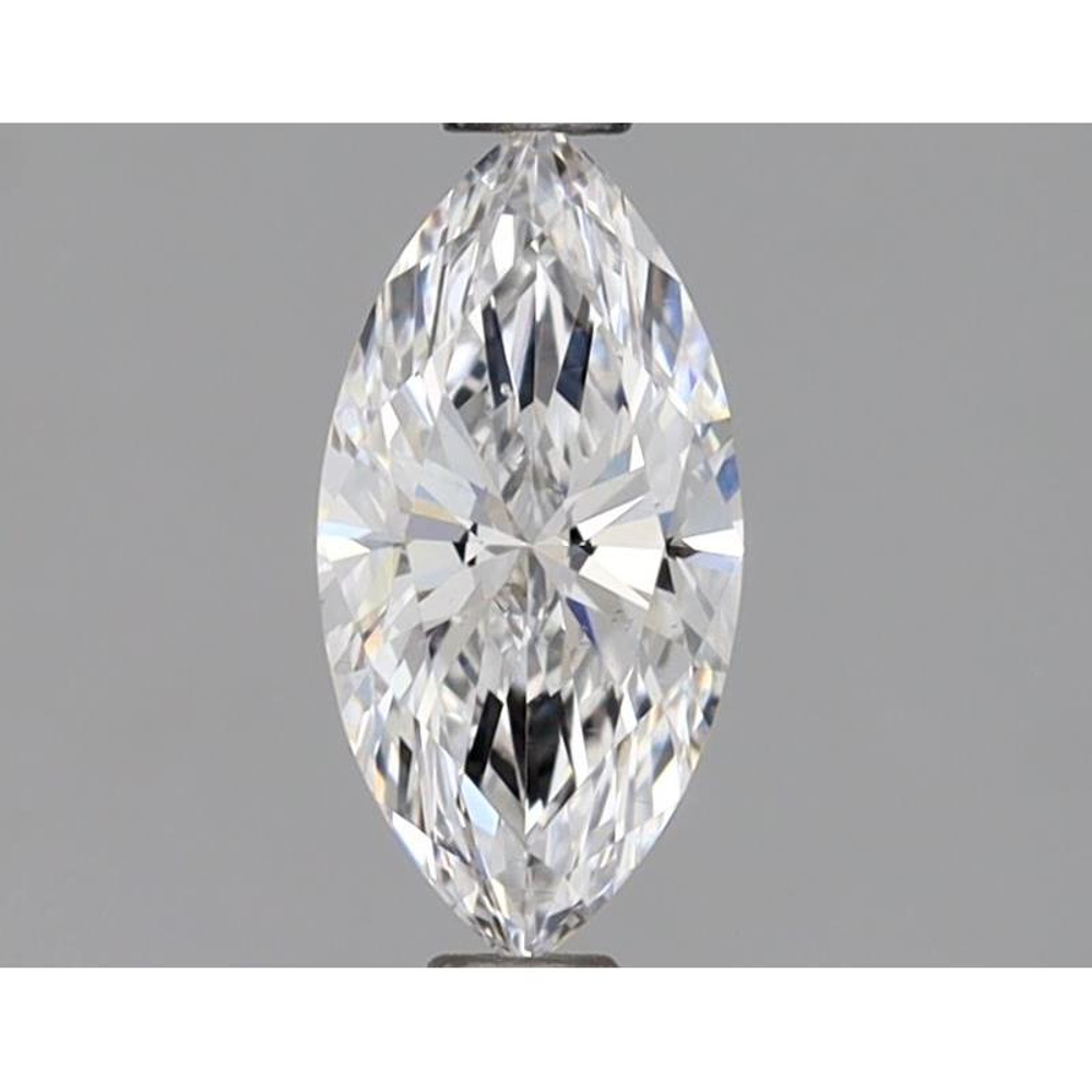 0.63 Carat Marquise Loose Diamond, D, SI1, Super Ideal, GIA Certified | Thumbnail