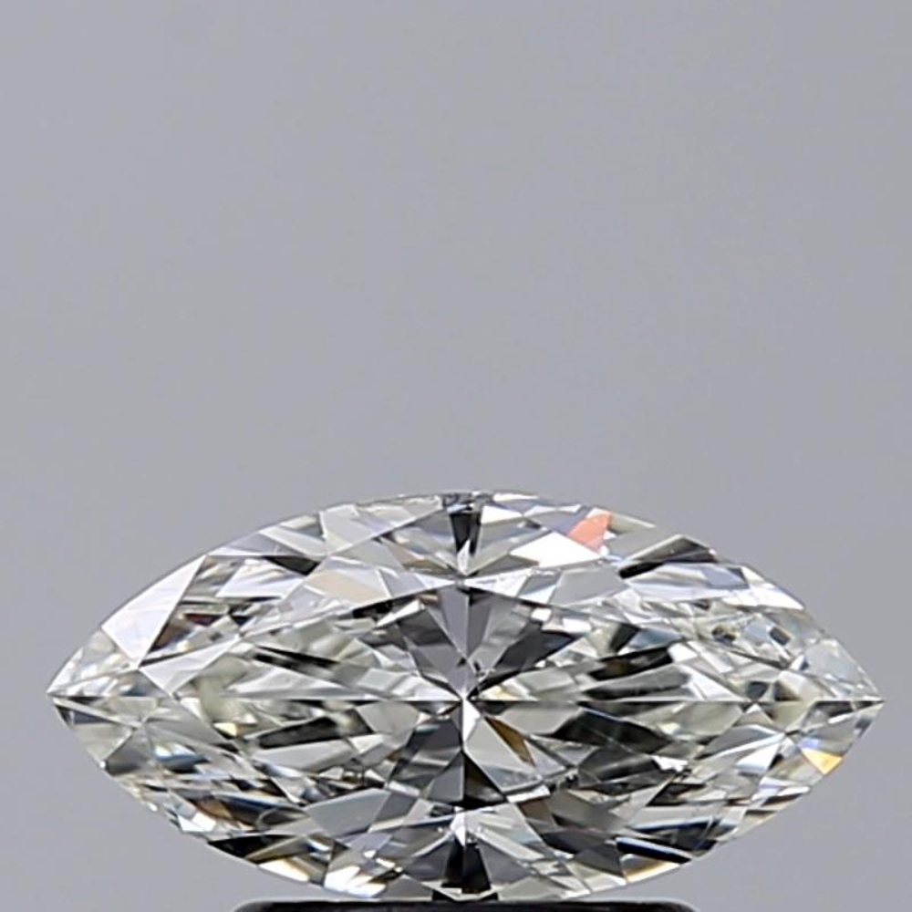 0.90 Carat Marquise Loose Diamond, J, SI1, Ideal, GIA Certified | Thumbnail