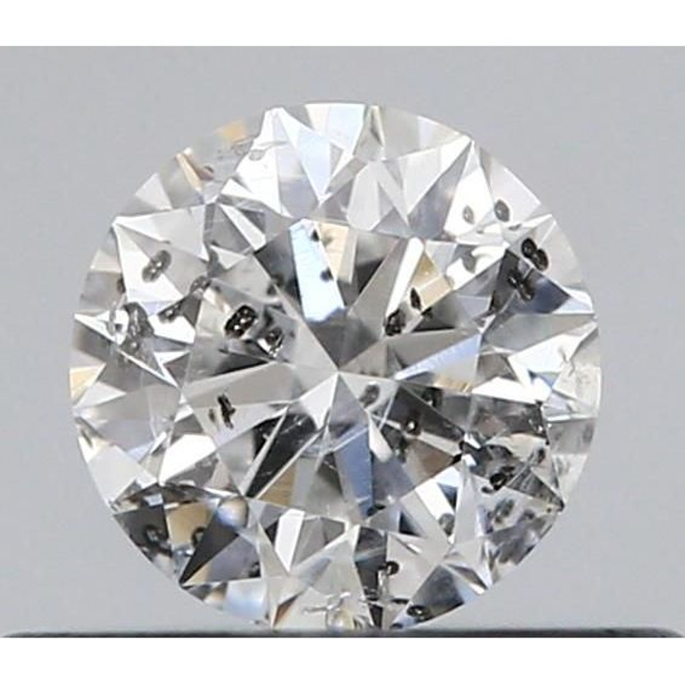 0.31 Carat Round Loose Diamond, F, I1, Excellent, IGI Certified