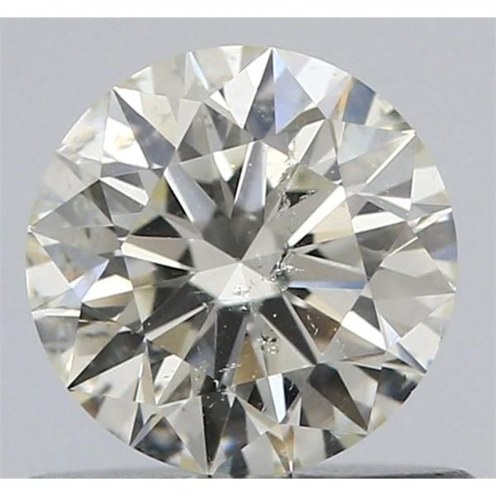 0.55 Carat Round Loose Diamond, K, SI2, Super Ideal, IGI Certified | Thumbnail