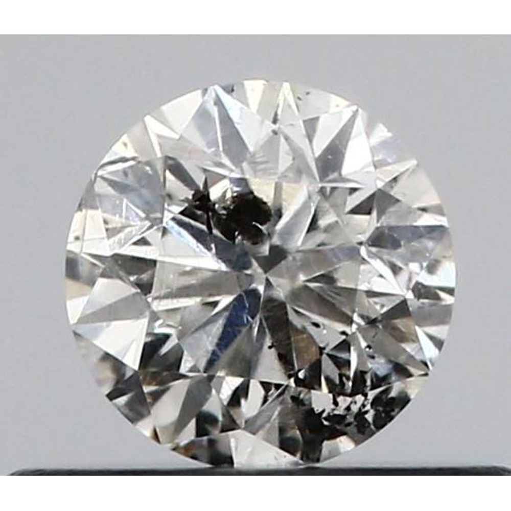 0.30 Carat Round Loose Diamond, G, I1, Excellent, IGI Certified
