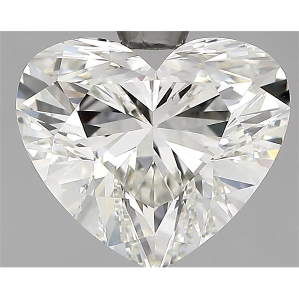 1.53 Carat Heart Loose Diamond, H, IF, Ideal, IGI Certified | Thumbnail