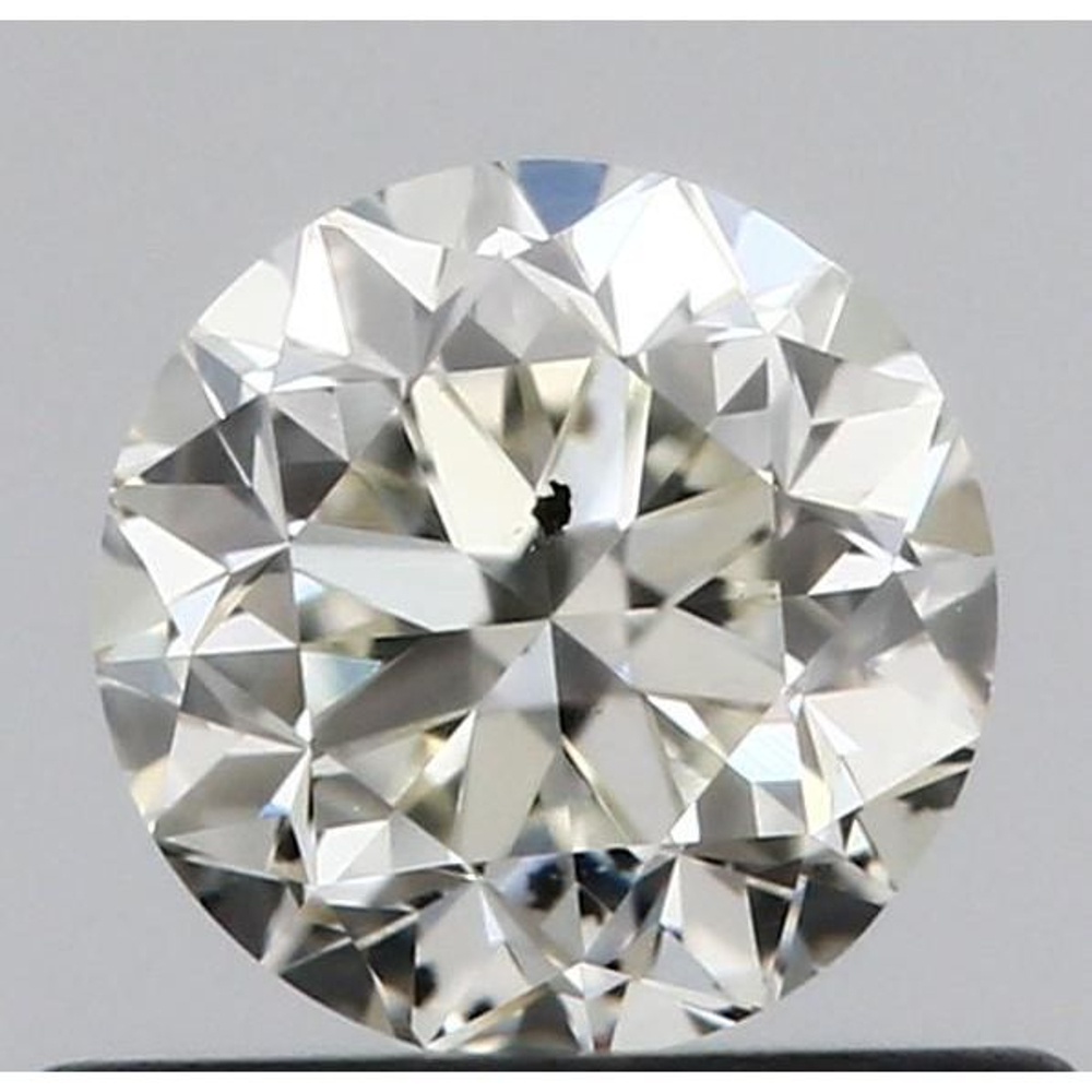 0.50 Carat Round Loose Diamond, J, SI1, Very Good, IGI Certified
