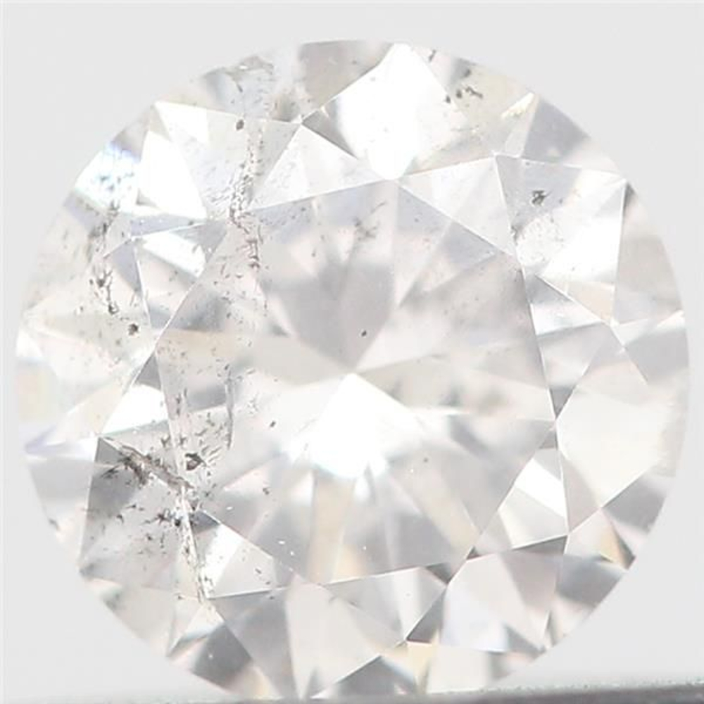 0.39 Carat Round Loose Diamond, F, I1, Excellent, IGI Certified | Thumbnail