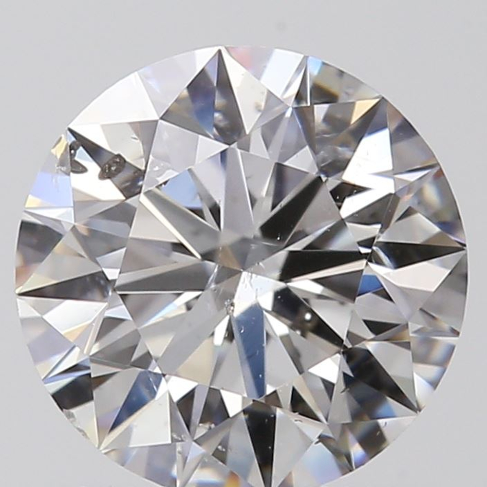 0.90 Carat Round Loose Diamond, D, SI2, Super Ideal, GIA Certified