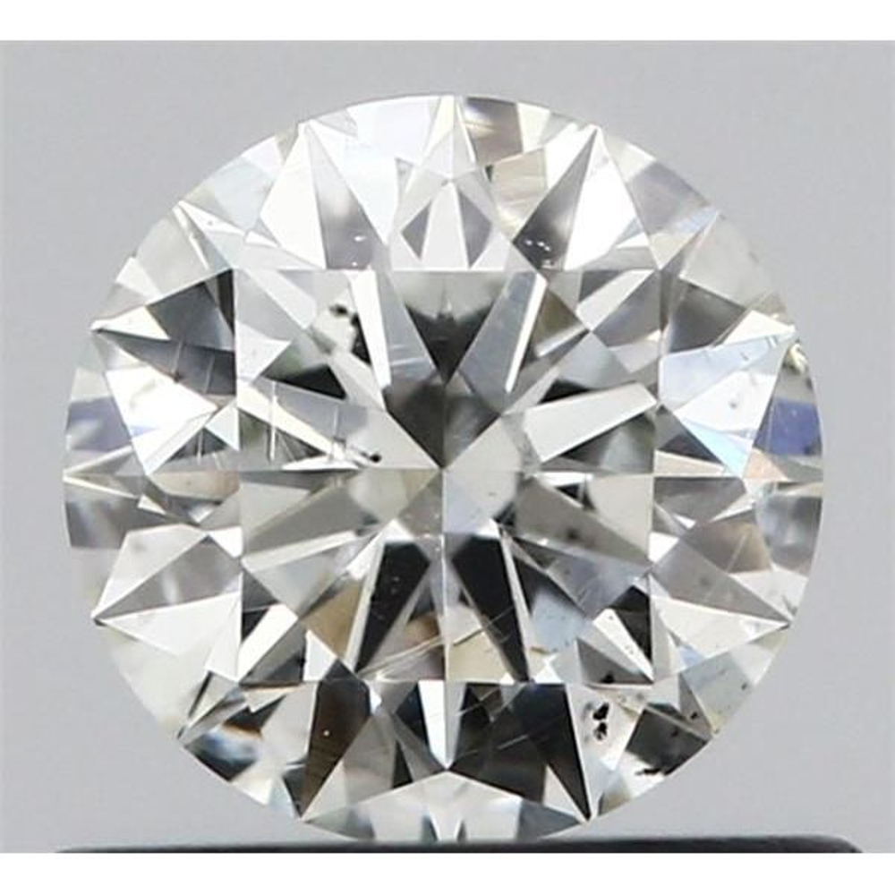 0.53 Carat Round Loose Diamond, I, SI1, Super Ideal, IGI Certified