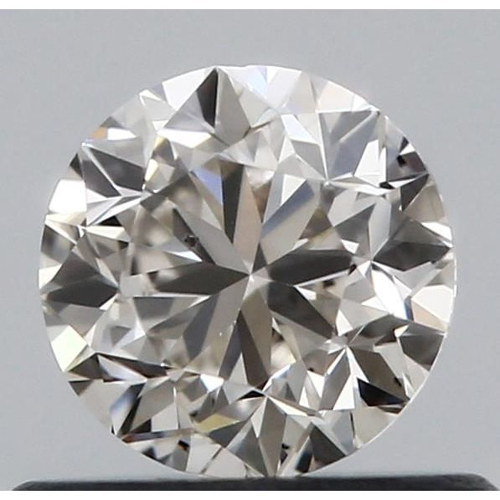 0.50 Carat Round Loose Diamond, J, SI1, Good, IGI Certified
