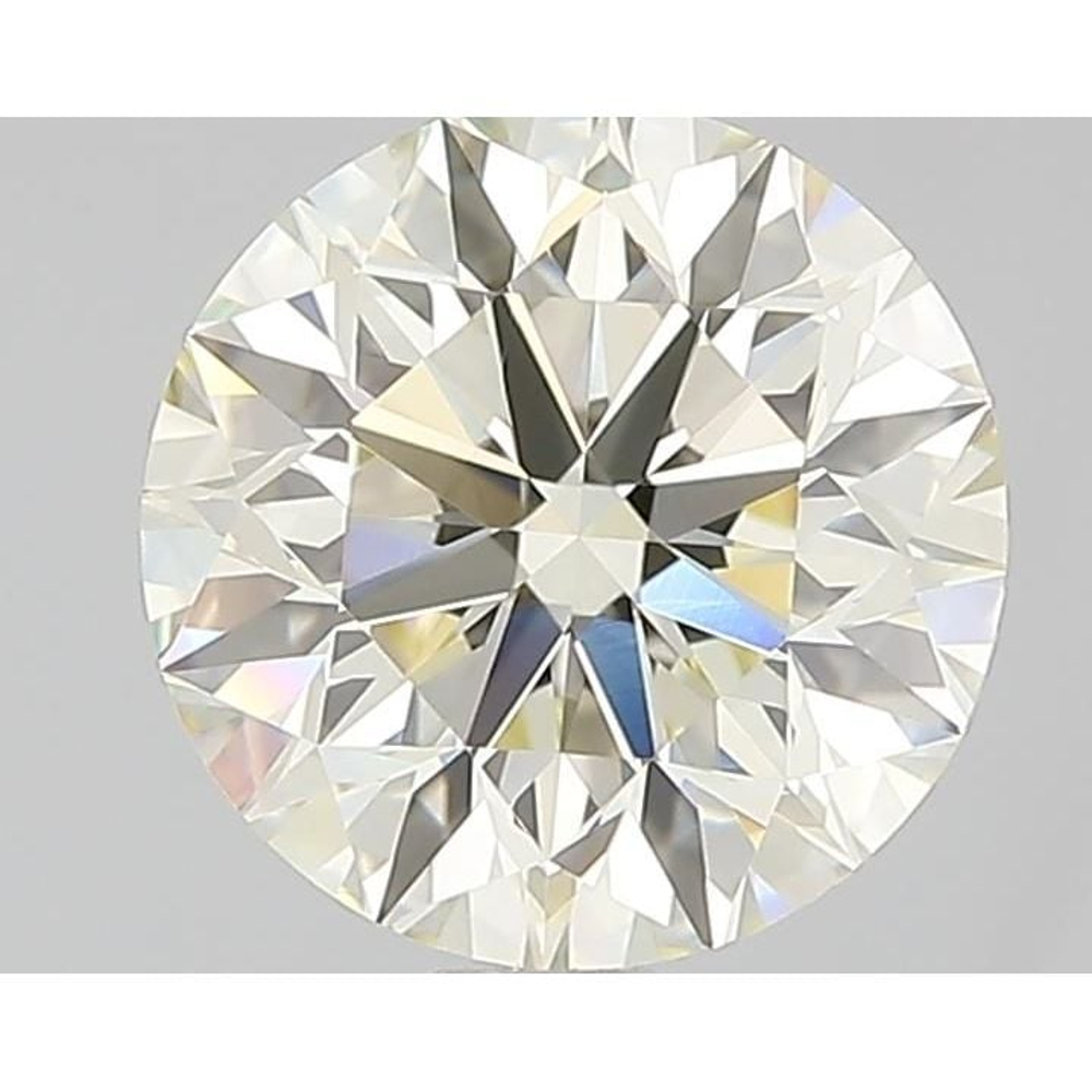 1.61 Carat Round Loose Diamond, L, VVS1, Excellent, IGI Certified