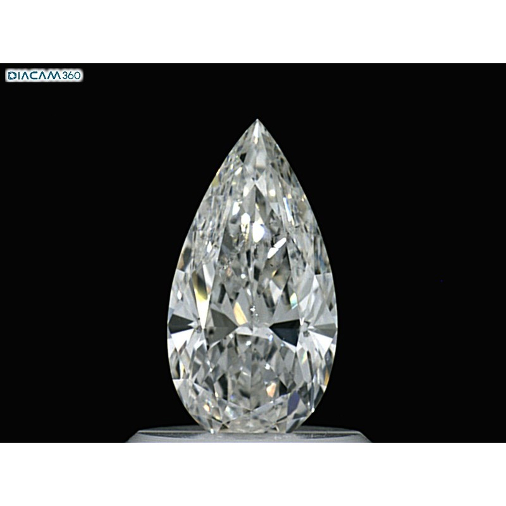 0.65 Carat Pear Loose Diamond, E, I1, Super Ideal, GIA Certified