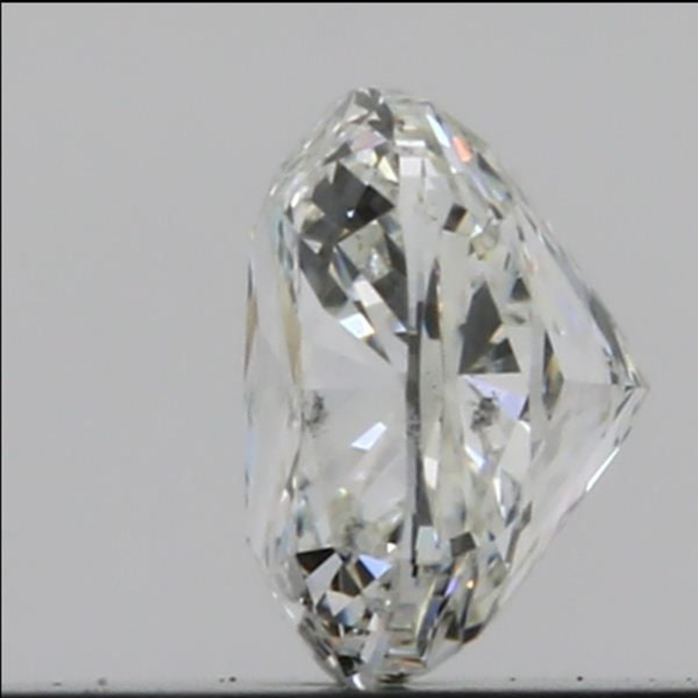 0.60 Carat Cushion Loose Diamond, J, SI1, Ideal, GIA Certified