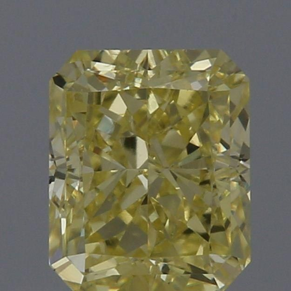 0.60 Carat Radiant Loose Diamond, Yellow Yellow, SI1, Good, GIA Certified | Thumbnail