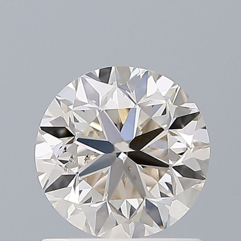 0.91 Carat Round Loose Diamond, K, SI2, Very Good, GIA Certified | Thumbnail