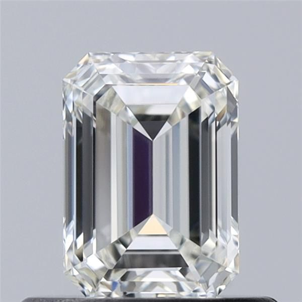 0.50 Carat Emerald Loose Diamond, I, IF, Ideal, GIA Certified