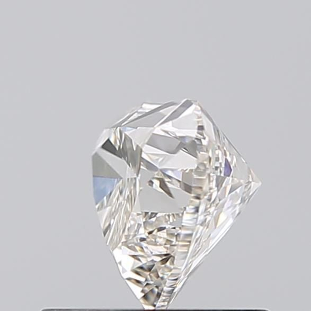 0.71 Carat Heart Loose Diamond, I, IF, Super Ideal, GIA Certified | Thumbnail
