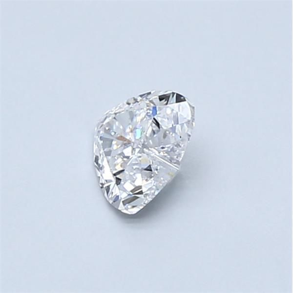 0.38 Carat Heart Loose Diamond, D, VS1, Super Ideal, GIA Certified