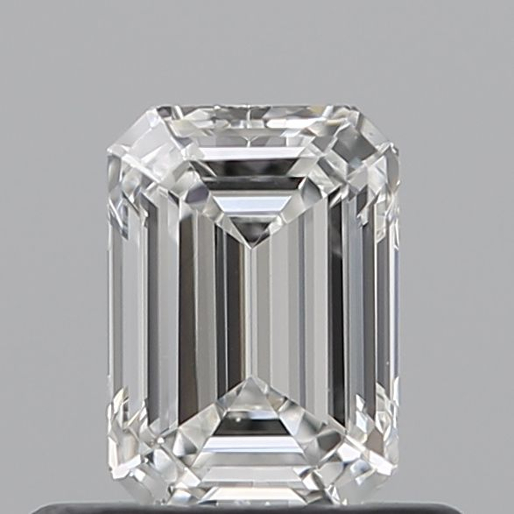 0.50 Carat Emerald Loose Diamond, F, VS2, Super Ideal, GIA Certified