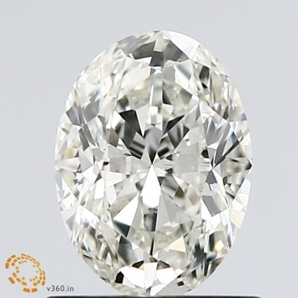 1.00 Carat Oval Loose Diamond, K, VS2, Super Ideal, GIA Certified