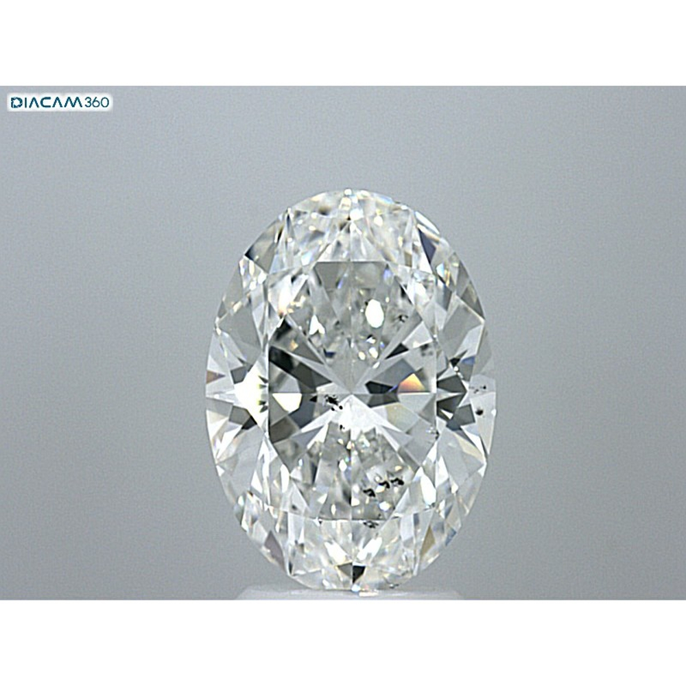 3.20 Carat Oval Loose Diamond, E, SI1, Super Ideal, GIA Certified | Thumbnail