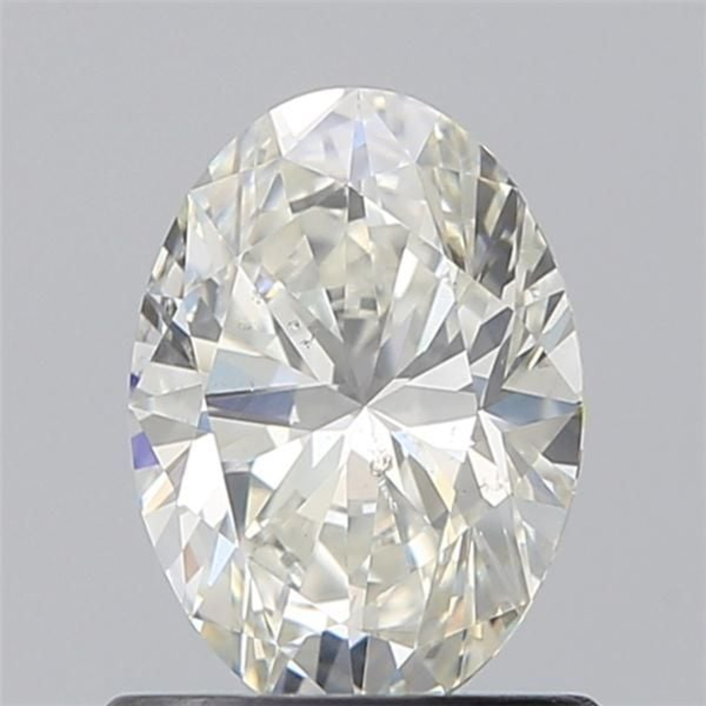 0.74 Carat Oval Loose Diamond, I, SI2, Ideal, GIA Certified | Thumbnail