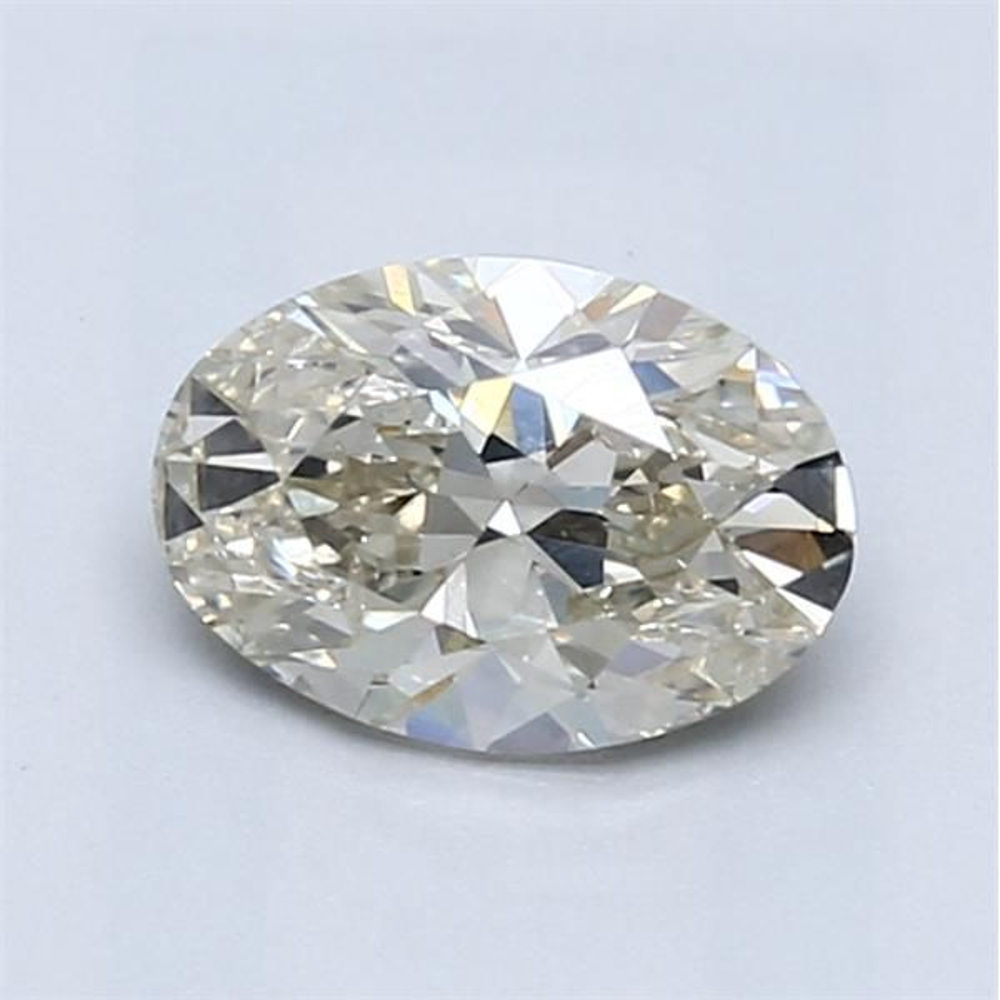 1.00 Carat Oval Loose Diamond, M, SI2, Very Good, GIA Certified