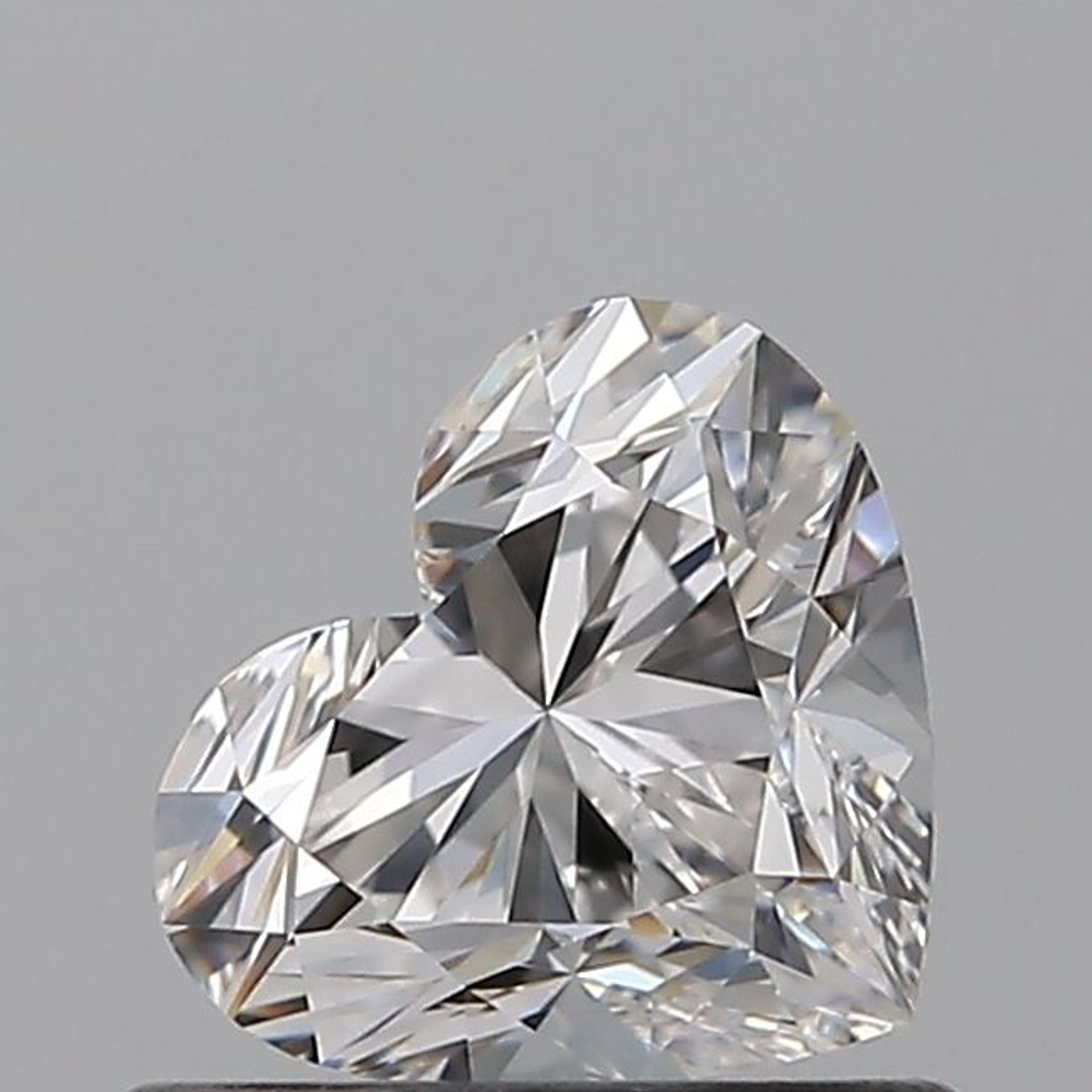 0.60 Carat Heart Loose Diamond, F, IF, Super Ideal, GIA Certified | Thumbnail