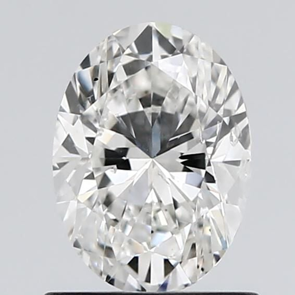 1.00 Carat Oval Loose Diamond, H, SI2, Ideal, GIA Certified