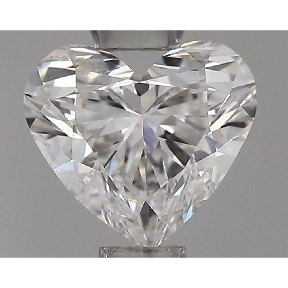 0.53 Carat Heart Loose Diamond, E, VS2, Super Ideal, GIA Certified | Thumbnail