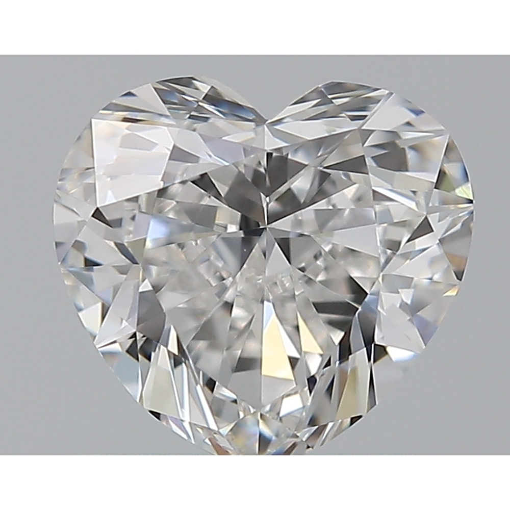 0.91 Carat Heart Loose Diamond, E, IF, Ideal, GIA Certified | Thumbnail