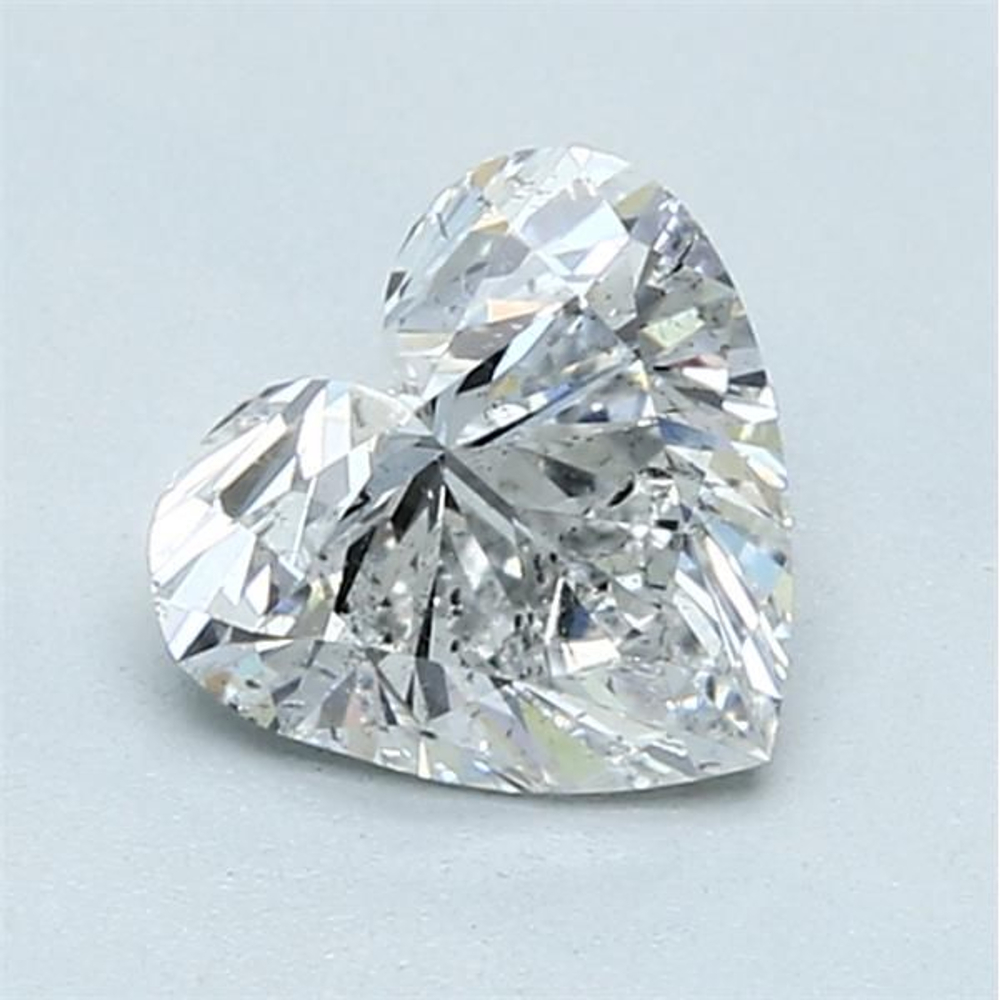 1.01 Carat Heart Loose Diamond, E, SI2, Ideal, GIA Certified | Thumbnail