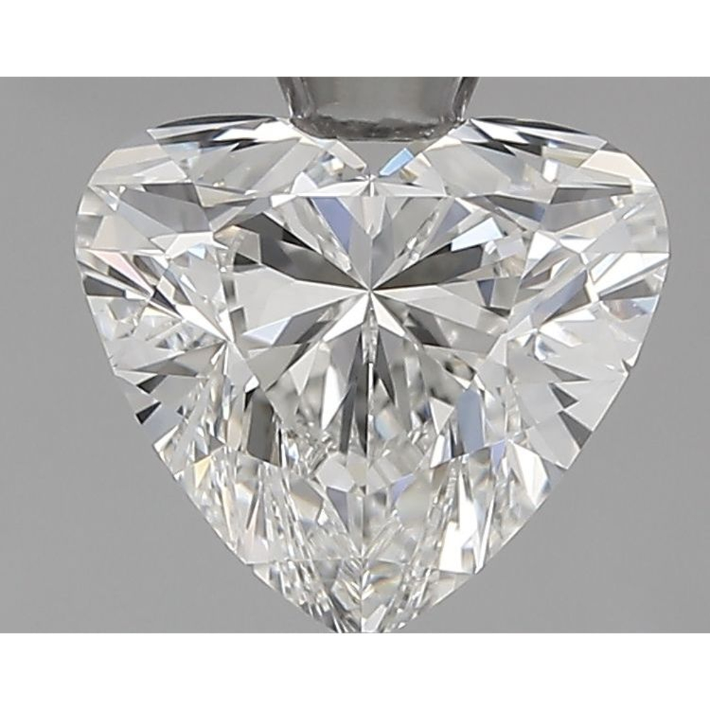 1.01 Carat Heart Loose Diamond, F, VVS2, Ideal, IGI Certified