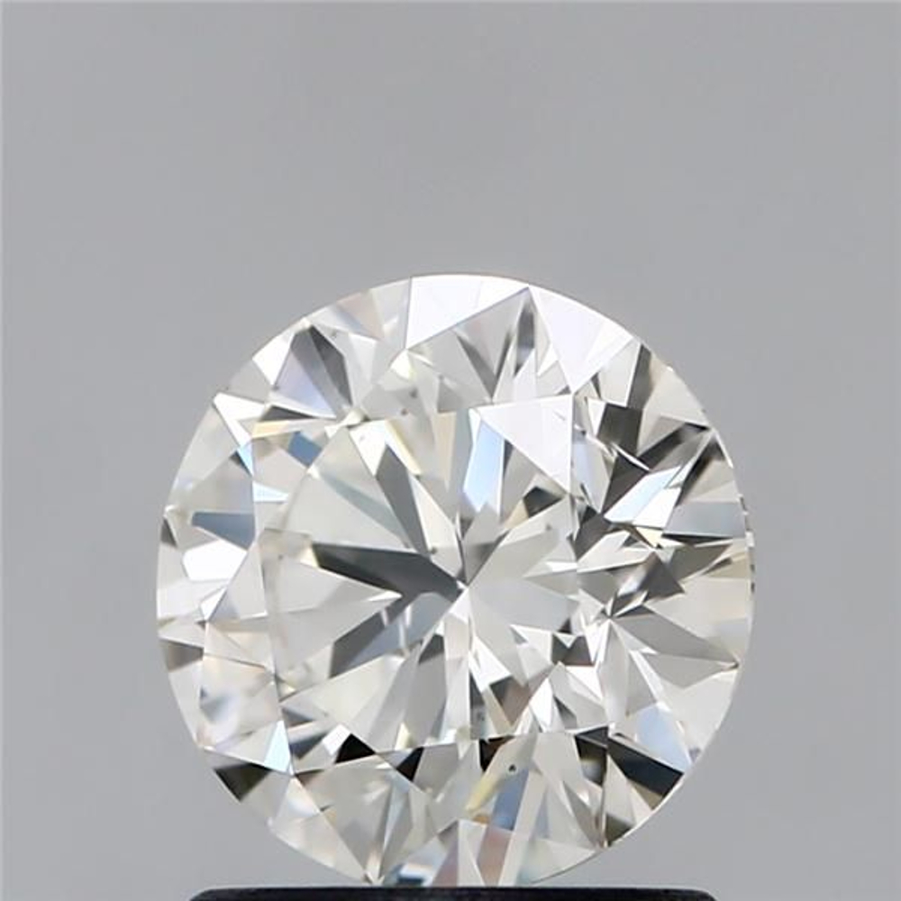 1.05 Carat Round Loose Diamond, J, SI1, Super Ideal, IGI Certified