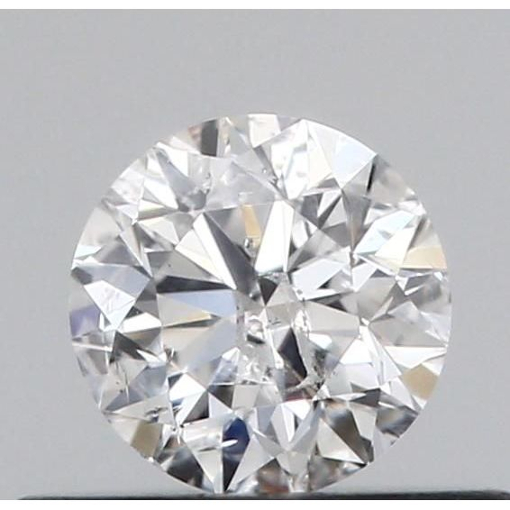 0.30 Carat Round Loose Diamond, E, I1, Good, IGI Certified