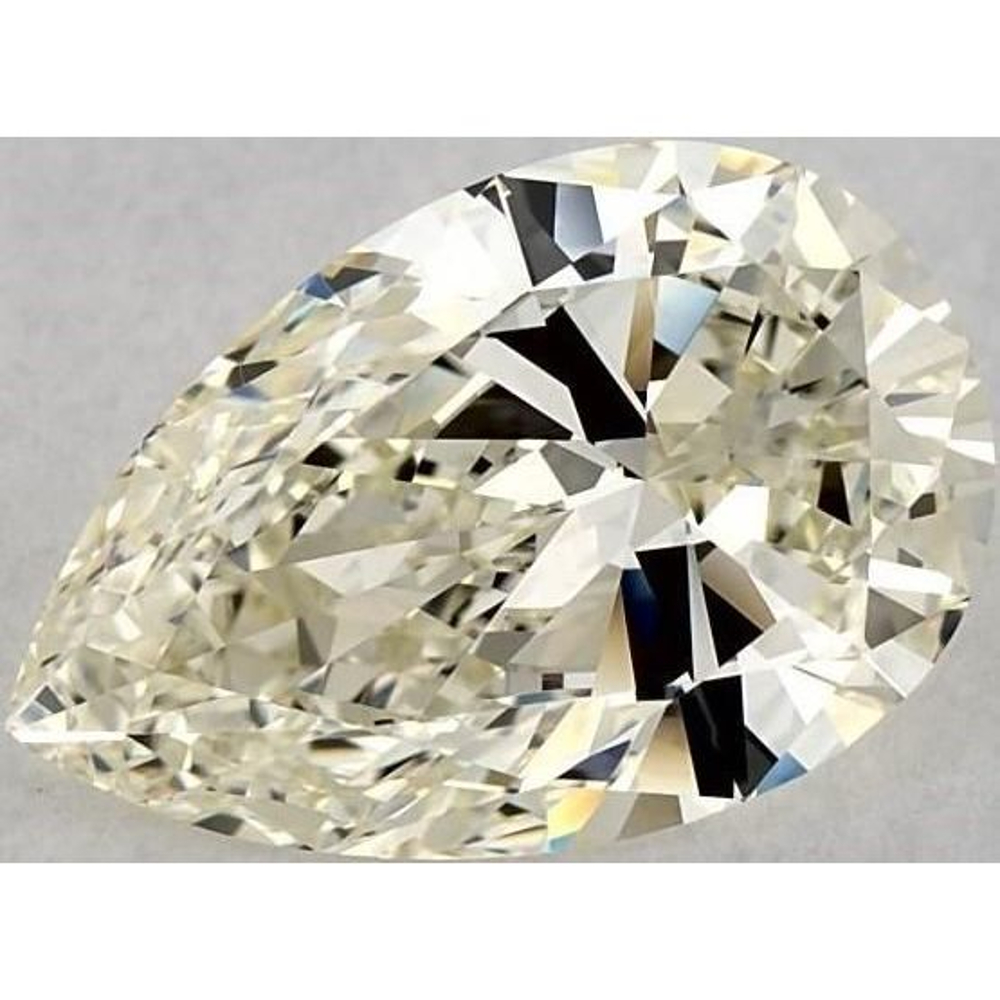 2.01 Carat Pear Loose Diamond, K, IF, Ideal, IGI Certified | Thumbnail