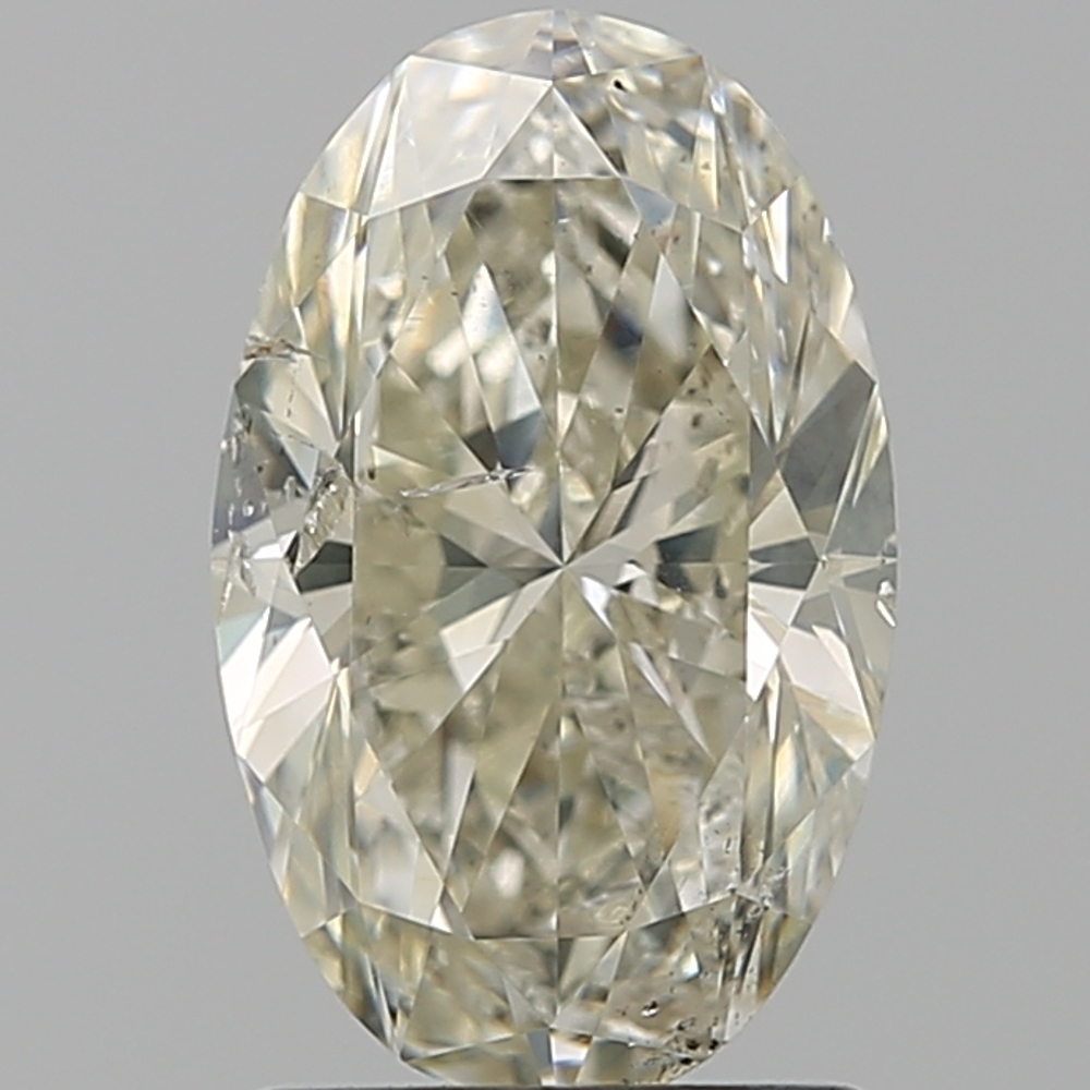 1.50 Carat Oval Loose Diamond, K, SI2, Ideal, IGI Certified | Thumbnail