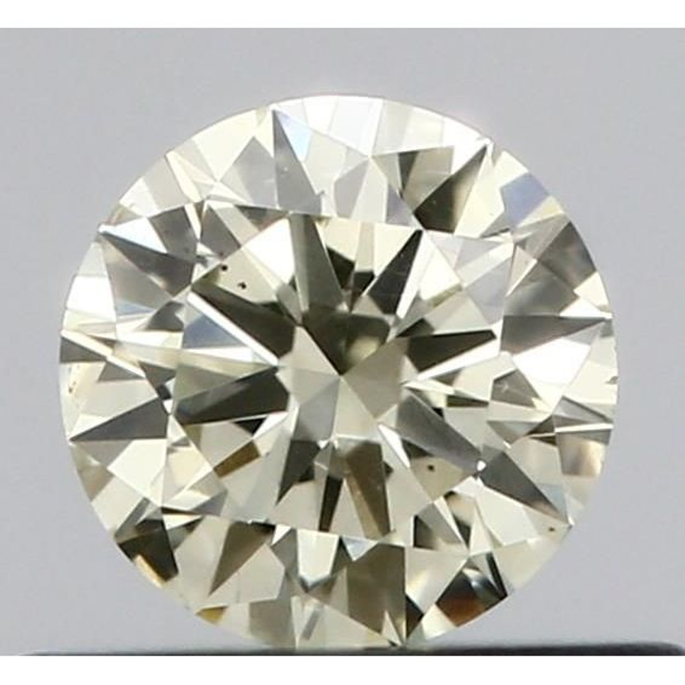 0.34 Carat Round Loose Diamond, N, VS2, Ideal, IGI Certified