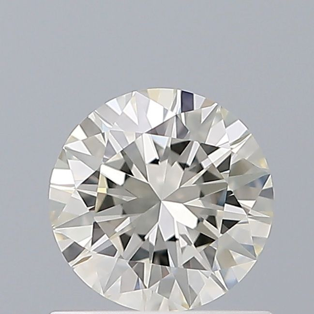 0.62 Carat Round Loose Diamond, J, VS2, Excellent, IGI Certified