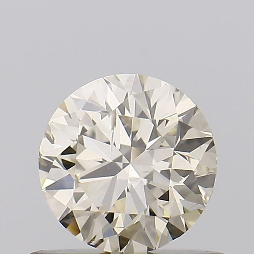 0.50 Carat Round Loose Diamond, N, SI2, Super Ideal, IGI Certified