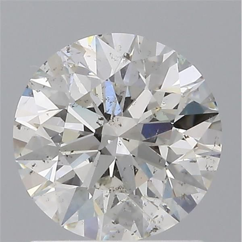 1.08 Carat Round Loose Diamond, G, SI2, Super Ideal, IGI Certified