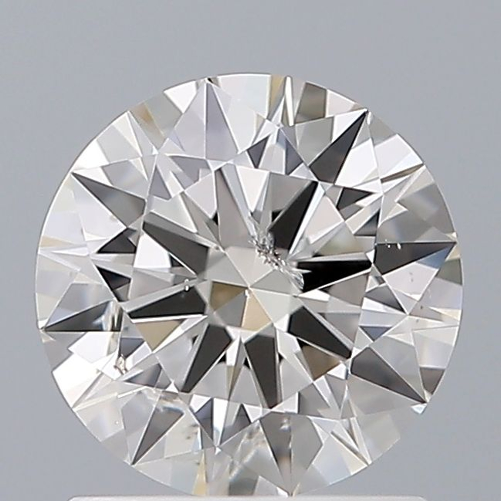 1.02 Carat Round Loose Diamond, G, SI2, Super Ideal, IGI Certified