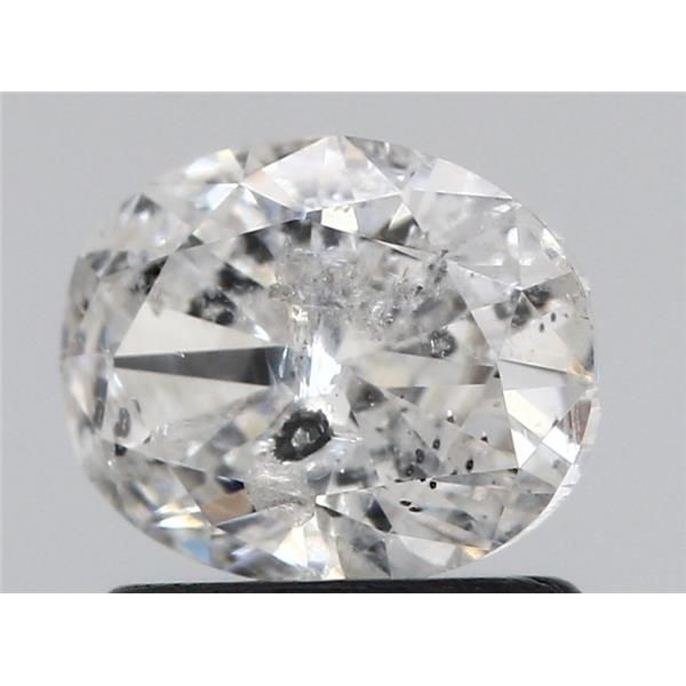 0.93 Carat Oval Loose Diamond, H, I2, Excellent, IGI Certified