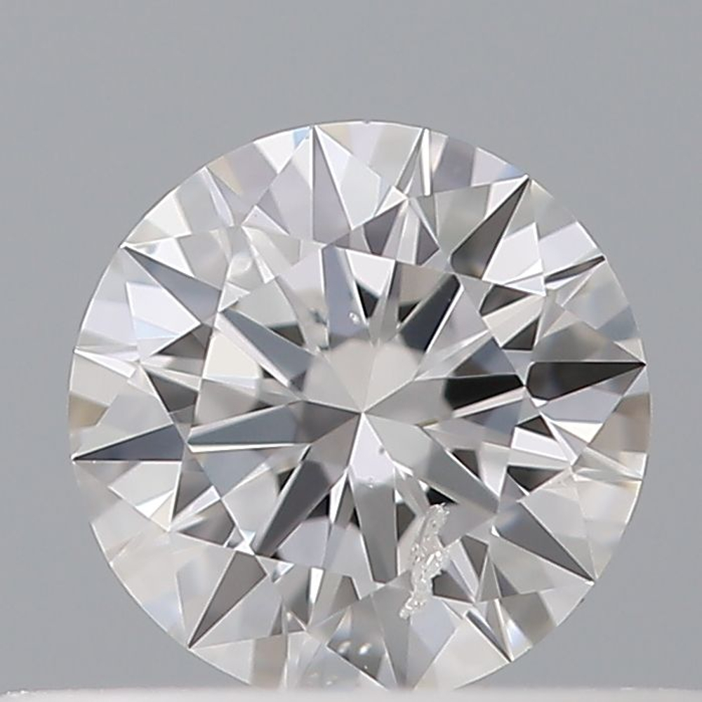 0.30 Carat Round Loose Diamond, E, SI2, Super Ideal, IGI Certified