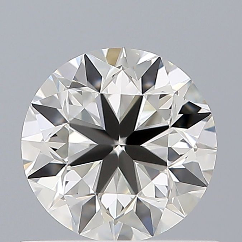 0.60 Carat Round Loose Diamond, H, VS1, Excellent, IGI Certified