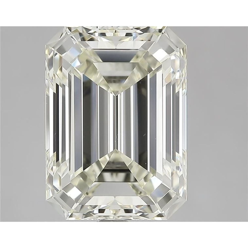 4.09 Carat Emerald Loose Diamond, K, VVS2, Super Ideal, IGI Certified | Thumbnail