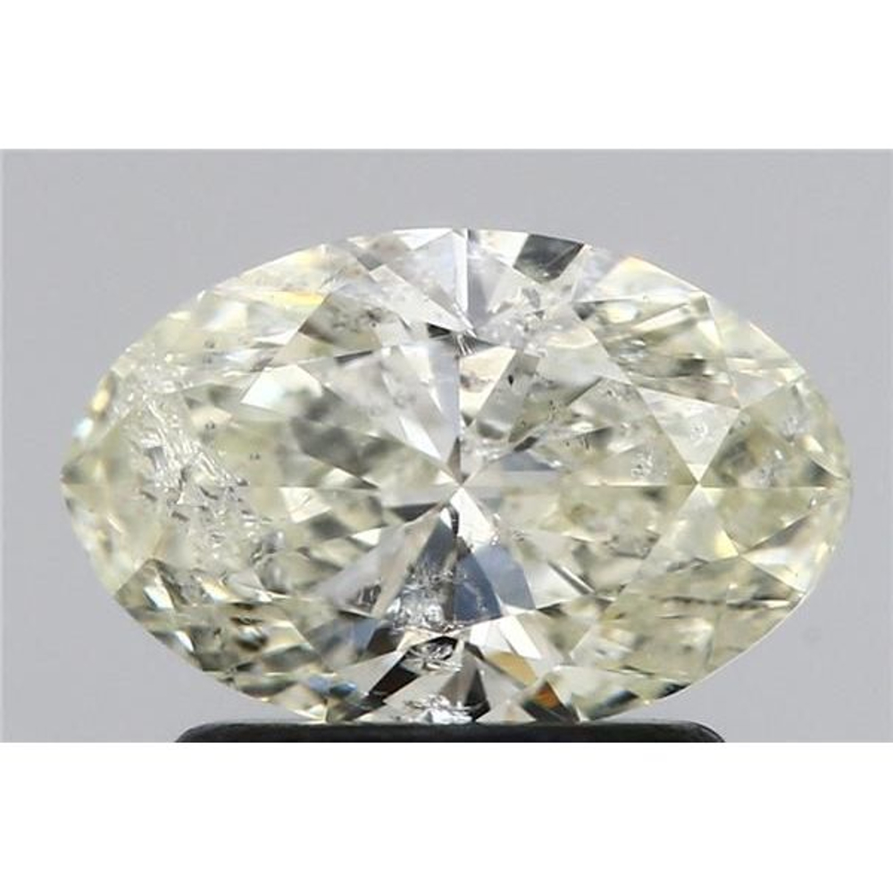 1.00 Carat Oval Loose Diamond, L, SI2, Ideal, IGI Certified