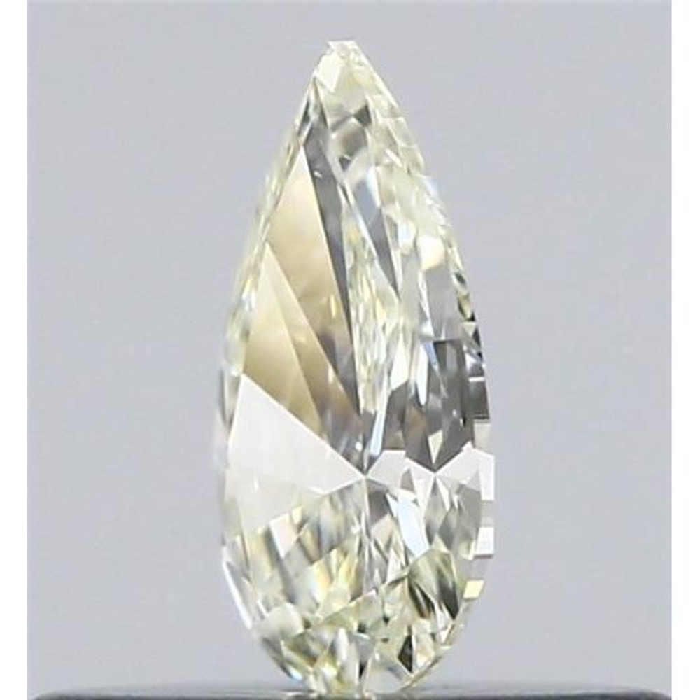 0.22 Carat Pear Loose Diamond, J, VVS2, Excellent, IGI Certified