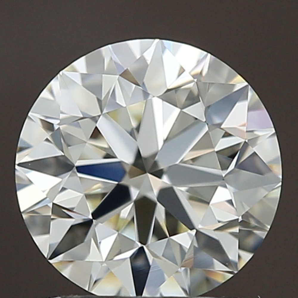 1.14 Carat Round Loose Diamond, K, VVS2, Super Ideal, IGI Certified