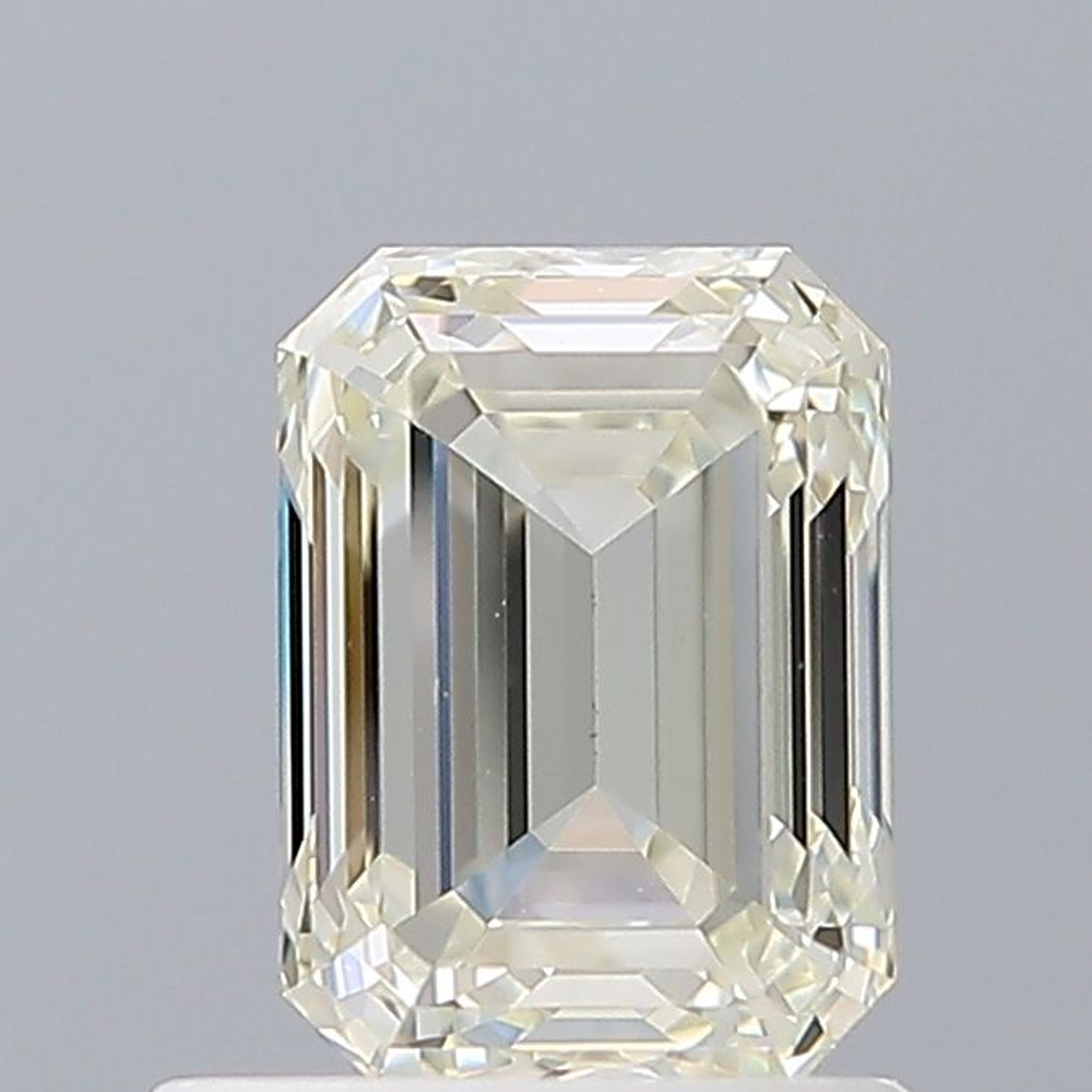 0.90 Carat Emerald Loose Diamond, J, VS1, Ideal, IGI Certified